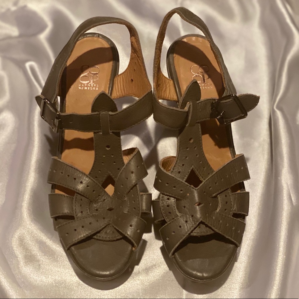 Barneys New York CO-OP Grey Wedges